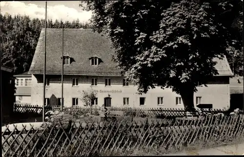 Ak Kratzhammer Altenberg im Erzgebirge, de Hammerschänk