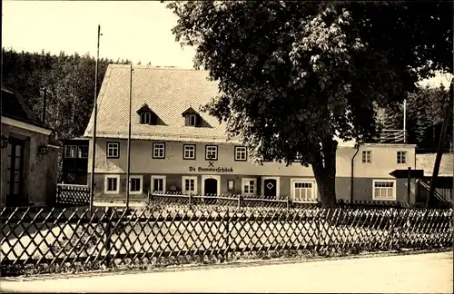 Ak Kratzhammer Altenberg im Erzgebirge, Ferienheim "de Hammerschänk"