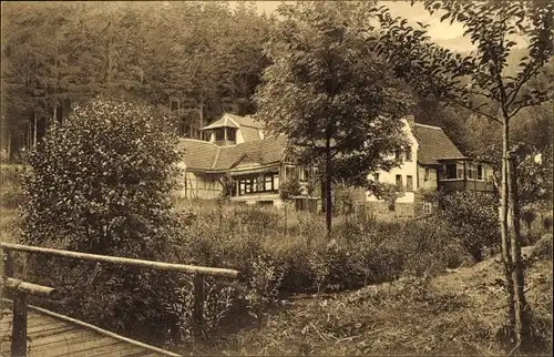 Ak Eisenberg in Thüringen, Mühltal, Pfarrmühle