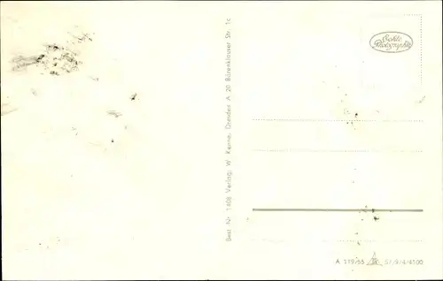 Ak Zinnwald Georgenfeld Altenberg im Erzgebirge, Teilansicht