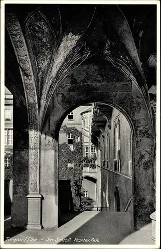 Ak Torgau an der Elbe, Schloss Hartenfels