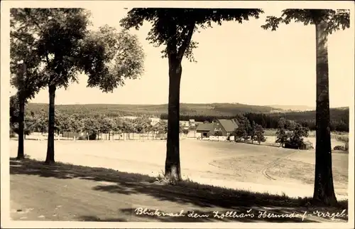 Foto Ak Hermsdorf im Erzgebirge, Zollhaus Hermsdorf