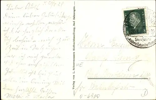 Ak Bad Salzungen in Thüringen, Gradiergang, Personen