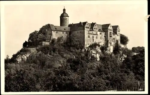 Ak Ranis in Thüringen, Burg