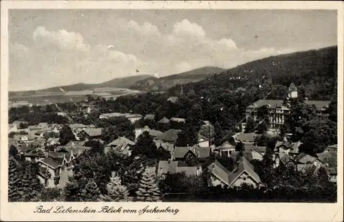 Ak Bad Liebenstein im Wartburgkreis, Blick vom Aschenberg
