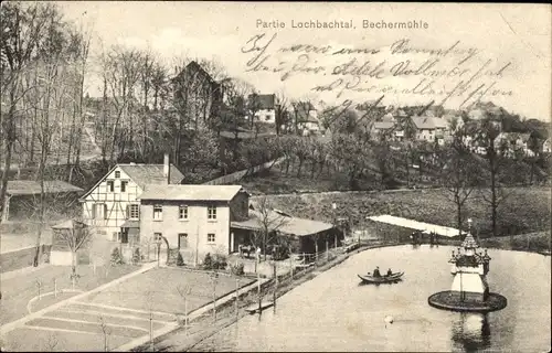Ak Merscheid Ohligs Solingen, Bechermühle, Partie Lobachtal