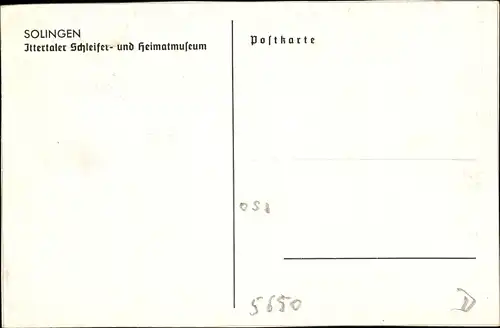 Ak Solingen im Bergischen Land