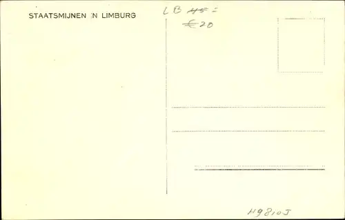 Ak Limburg Niederlande, Staatsmijn Emma