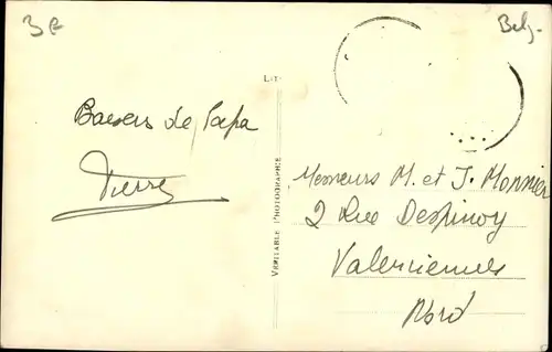 Ak Seraing Wallonia Lüttich, Statue John Cockerill