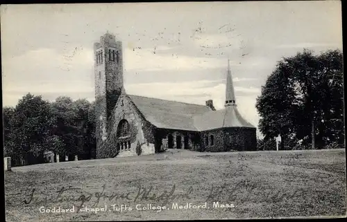 Ak Medford Massachusetts USA, Goddard Chapel Tufts College