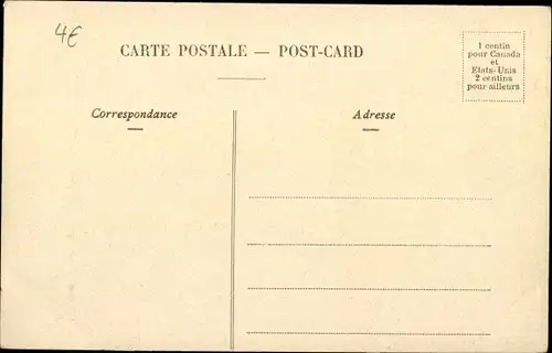 Ak Sainte Anne de Beaupré Quebec Kanada, Basilika