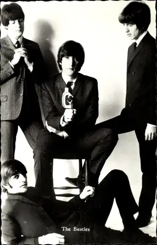Ak Musikband The Beatles, John Lennon, Ringo Starr, Paul McCartney, George Harrison