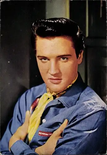 Ak Sänger und Schauspieler Elvis Presley, Portrait