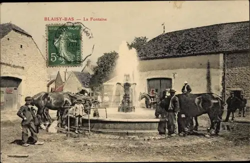 Ak Blaisy-Bas Côte-d’Or, La Fontaine