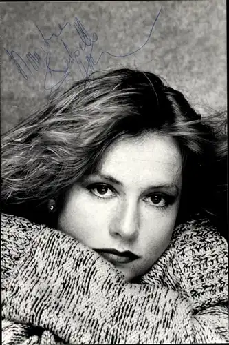 Ak Schauspielerin Isabelle Huppert, Portrait, Autogramm