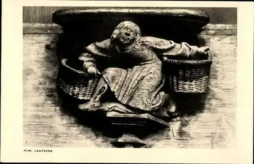 10 alte Ak Oirschot Nordbrabant, De Koorbanken van Oirschot, Serie, diverse Ansichten