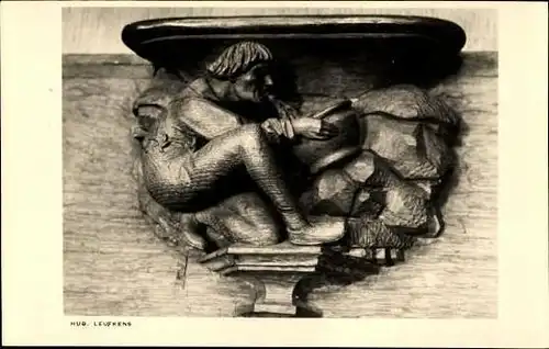10 alte Ak Oirschot Nordbrabant, De Koorbanken van Oirschot, Serie, diverse Ansichten