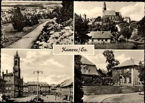 8 alte Ak Kamenz in Sachsen, diverse Ansichten