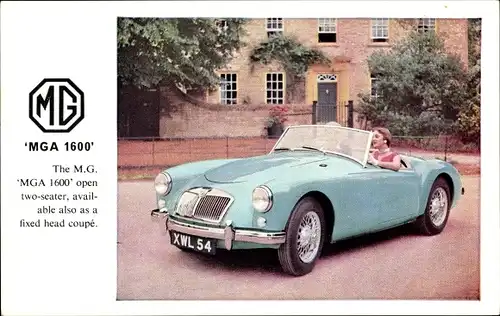Ak MGA 1600, MG Automobil, Cabriolet