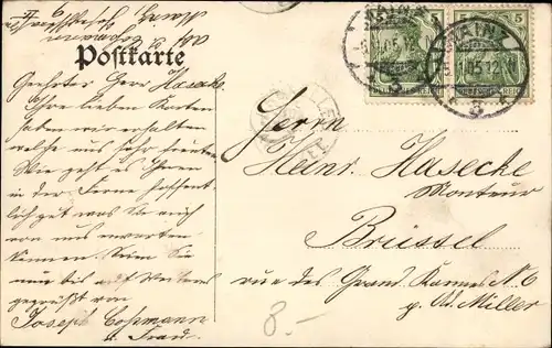 Ak Mainz am Rhein, Kaserne des Infanterie-Regiments No. 117