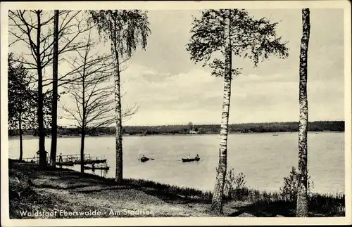 Ak Eberswalde im Kreis Barnim, Stadtsee