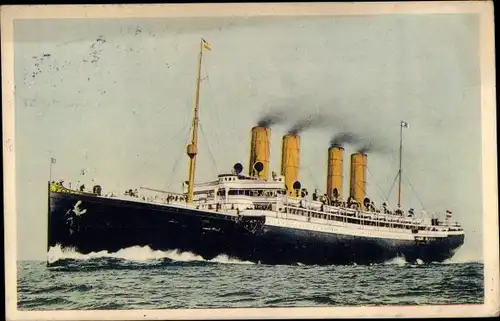 Ak Dampfschiff Kaiser Wilhelm der Große, Norddeutscher Lloyd Bremen