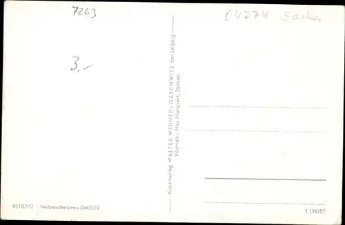 Ak Dahlen in Sachsen, Jugendherberge Georgi Dimitroff