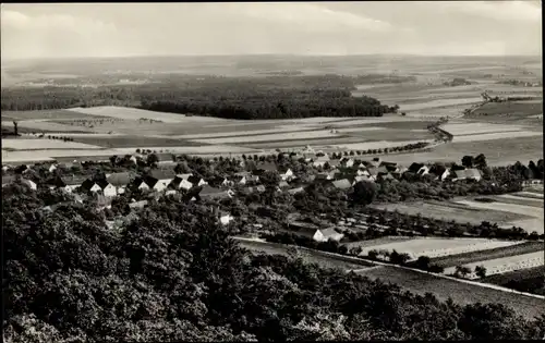 Ak Collm Wermsdorf Sachsen, Blick vom Collmberg