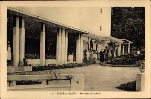 Ak Vals les Bains Ardeche, Buvettes des perles