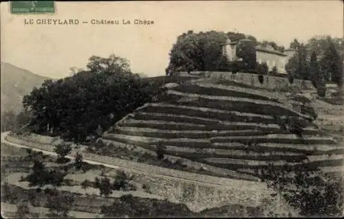 Ak Le Cheylard Ardèche, Chateau La Cheze