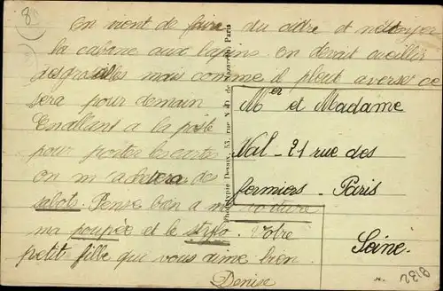 Ak Thorigny-sur-Oreuse Yonne, Die Straßen und das Panorama