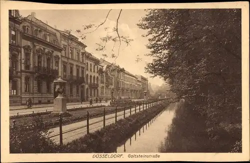 Ak Düsseldorf am Rhein, Goltsteinstraße