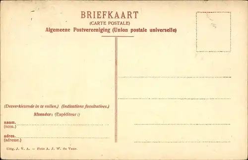 Ak Amsterdam Nordholland Niederlande, Feuerwehr, Dampfspritze Cerberus