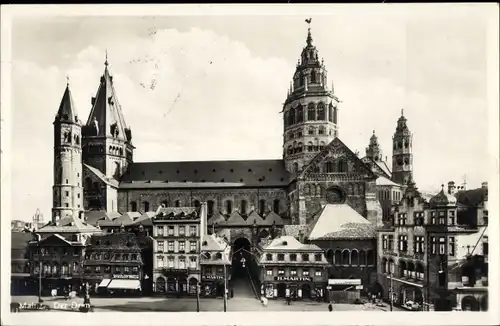 Ak Mainz am Rhein, Dom