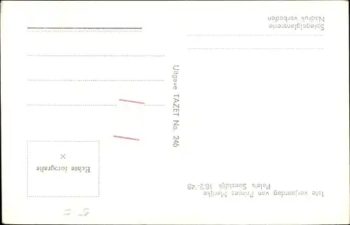 Ak Soestdijk, 1948, Prinzessin Marijke der Niederlande, Geburtstag