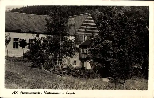 Ak Kratzhammer Altenberg im Erzgebirge, De Hammerschänk