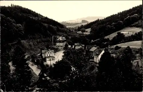 Foto Ak Bärenhecke Glashütte im Erzgebirge, Müglitztal, Zimmermanns Gasthaus