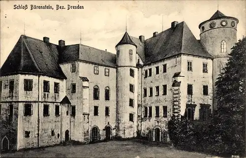 Ak Bärenstein Altenberg im Erzgebirge, Schloss Bärenstein