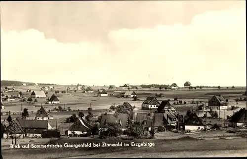 Ak Zinnwald Georgenfeld Altenberg im Erzgebirge, Ortsansicht