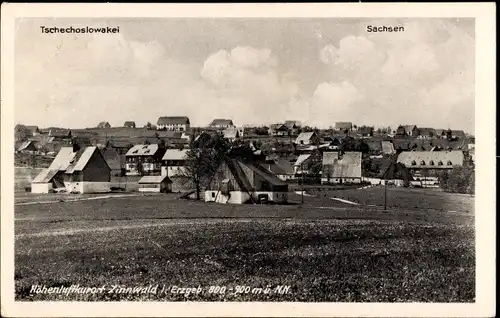 Ak Zinnwald Georgenfeld Altenberg im Erzgebirge, Ortsansicht, Jugendherberge Hans Dankner