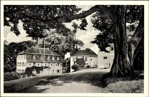 Ak Saaldorf Bad Lobenstein in Thüringen, Forsthäuser Waidmannsheil