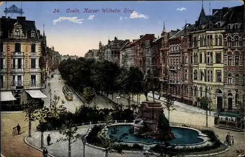 Ak Köln am Rhein, Kaiser Wilhelm Ring