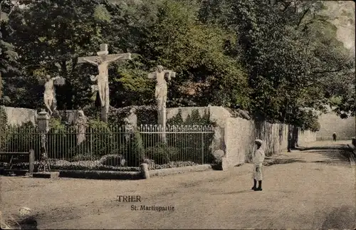 Ak Trier an der Mosel, St. Martin