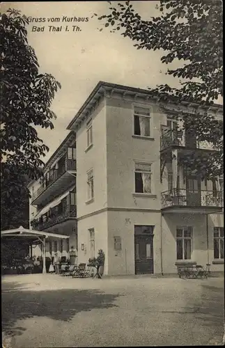 Ak Bad Thal Ruhla in Thüringen, Kurhaus
