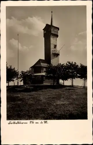 Ak Oberweissbach im Thüringer Wald, Turm