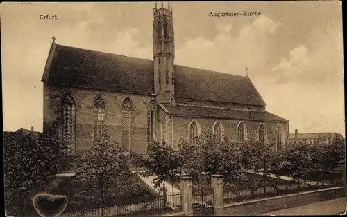 Ak Erfurt in Thüringen, Augustiner Kirche