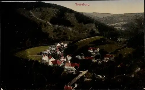 Ak Treseburg Thale im Harz, Totalansicht