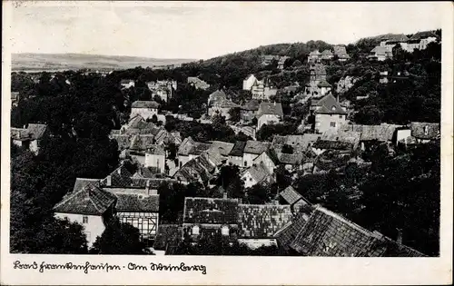 Ak Bad Frankenhausen am Kyffhäuser Thüringen, Am Weinberg, Gesamtansicht