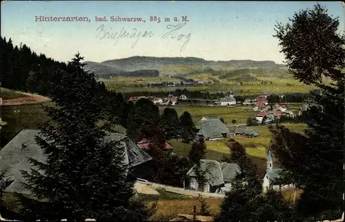 Ak Hinterzarten im Schwarzwald, Panorama