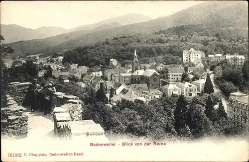 Ak Badenweiler im Schwarzwald, Gesamtansicht